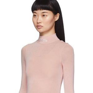 HERON PRESTON Pink ‘Style’ Bodysuit - Women’s US S